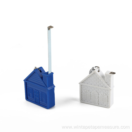 House Shaped Mini Tape Measure